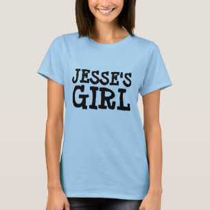 JESSE'S GIRL Funny Dam Vintage T-Shirts