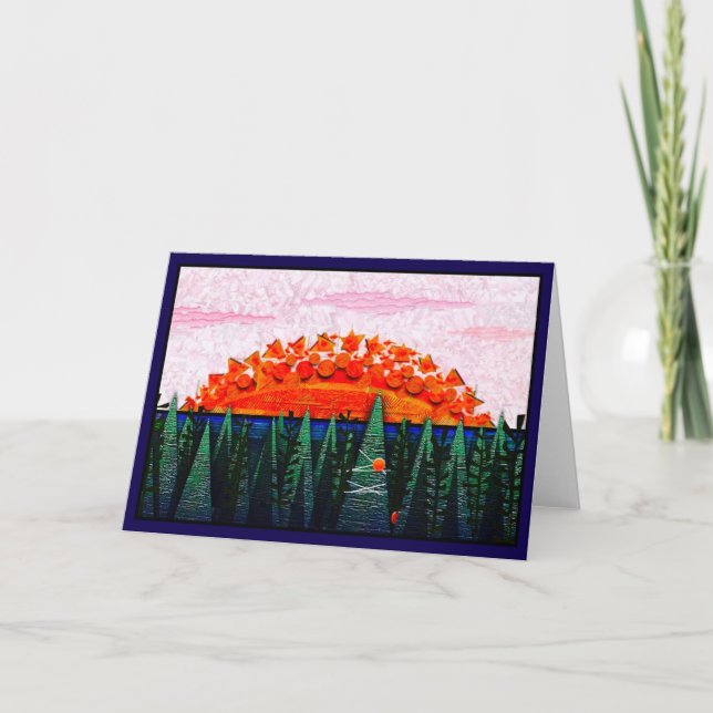 JESSICA ANNE FRANK "FALL" HOLIDAY CARD HELGKORT (Framsida)