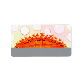 JESSICA ANNE FRANK SUN Return Address Label Adressetikett