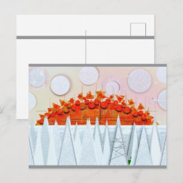 JESSICA ANNE FRANK "WINTER" Thank You Card Vykort