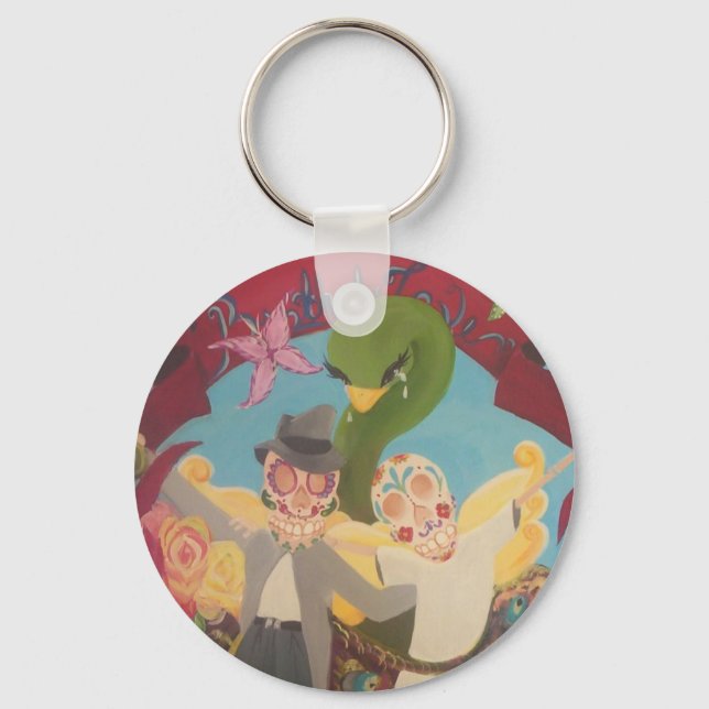 Jessica Cruz Brotherly Kärlek nyckelkedja Nyckelring (Framsida)