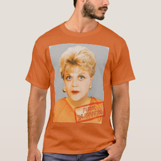 Jessica Fletcher Mugshot Murder Hon skrev Fläkt Ar T Shirt