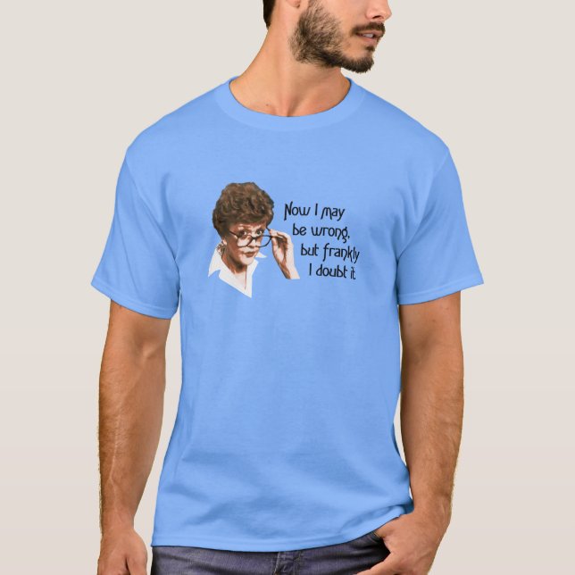 Jessica Fletcher Murder She Wrote Quoteshirt Now r T Shirt (Framsida)