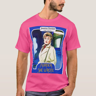 Jessica Fletcher Trading d Murder She Wrote Fan Ar T Shirt