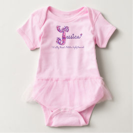 Jessica Flickor namn & betydelse J monogramskjorta T Shirt
