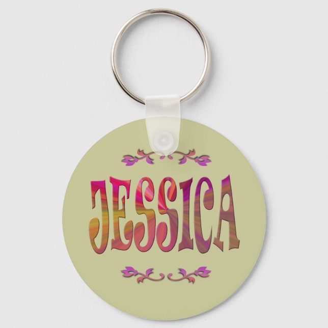 Jessica Keychain Nyckelring (Framsida)