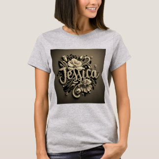 jessica namn tshirt t shirt