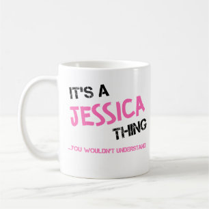 Jessica sak skulle du inte förstå namn kaffemugg