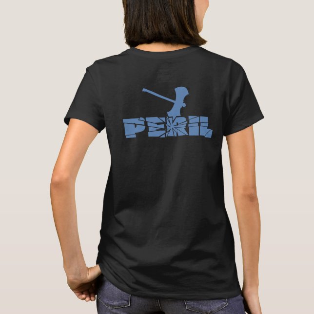Jessica Squeedai - Peril Design T Shirt (Baksida)