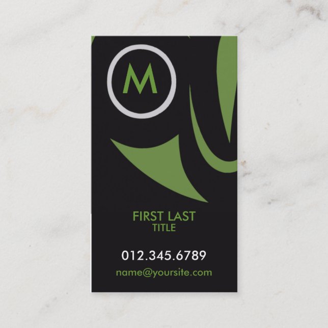 Jessica Visitkort (Framsida)