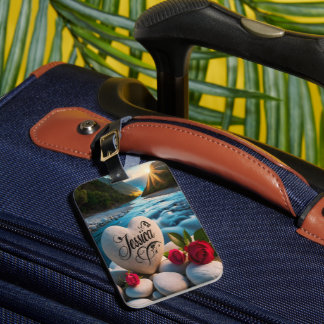 Jessica's Heart stone River Bagagebricka