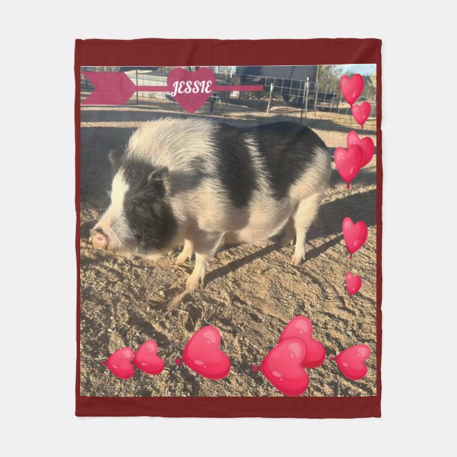 Jessie Blanket Fleecefilt (Framsidan)