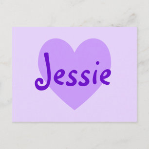 Jessie in Lila Vykort