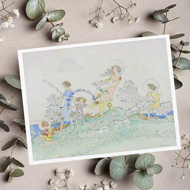 Jessie M. King sommarpostkort Vykort (Skapare uppladdad)