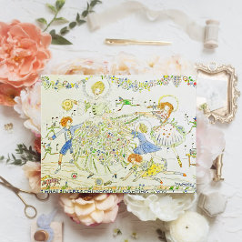 Jessie M. King tillägnad Auntie Vykort