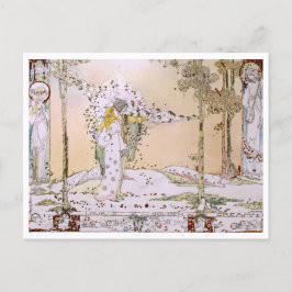 Jessie M. Kung - Kärlek Golden Dream Vykort