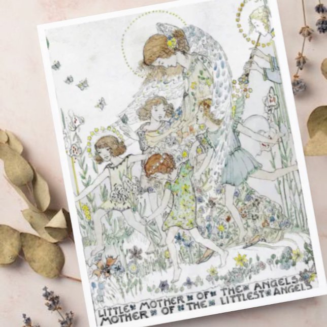 Jessie M. Kung Little Mor i Änglar Vykort (Skapare uppladdad)