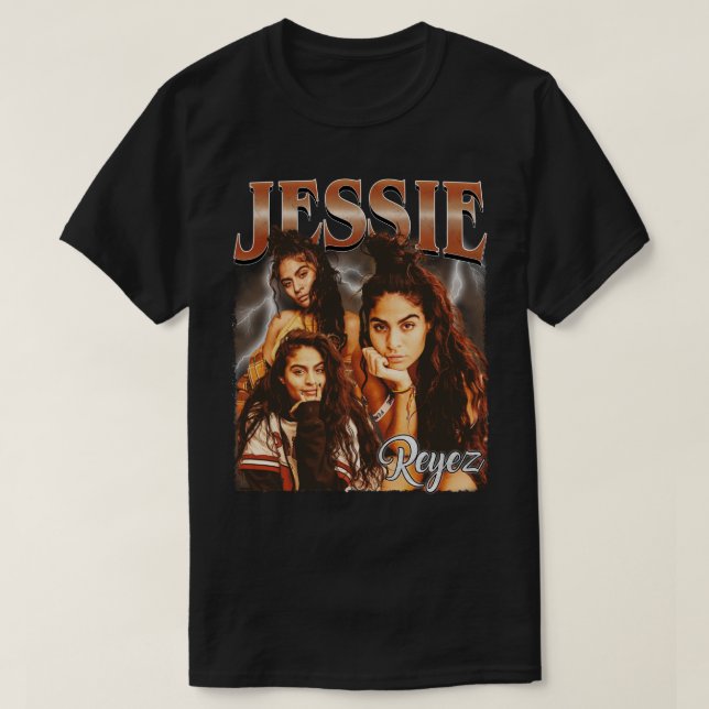 Jessie Reyez Retro Stil 1 T Shirt (Design framsida)