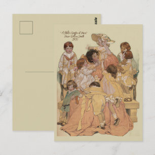 Jessie Wilcox Smith "En barns trädgård av verser" Vykort