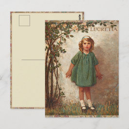 Jessie Wilcox Smith "Lucretia" Liten Flicka Vykort