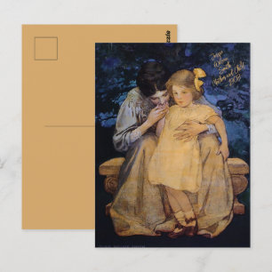 Jessie Wilcox Smith Mor och Child Vykort