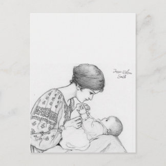 Jessie Wilcox Smith Nyfödd Färg Me Vykort