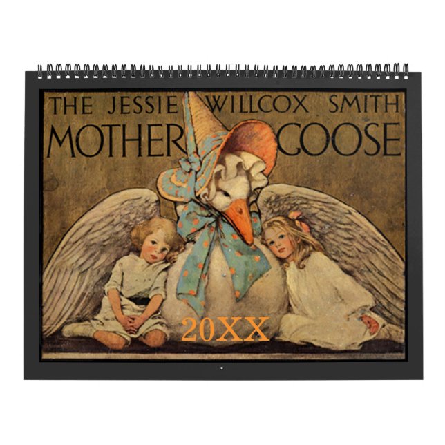 Jessie Willcox smed gås för mor Kalender (Omslag)