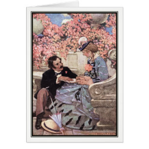 Jessie Willcox smed - Laurie och Amy Hälsningskort