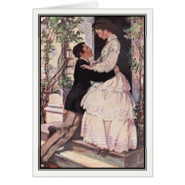 Jessie Willcox smed - Laurie och Jo Hälsningskort