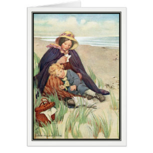 Jessie Willcox smed - sjösidan Hälsningskort