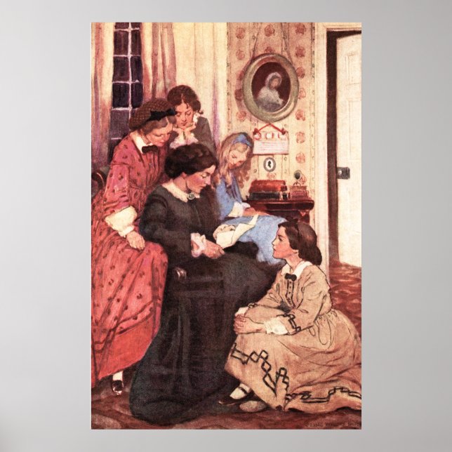 Jessie Willcox Smith - Brev Poster (Framsidan)