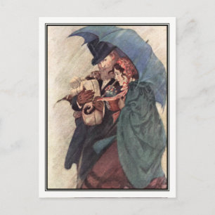 Jessie Willcox Smith - Jo och professor Bhaer Vykort