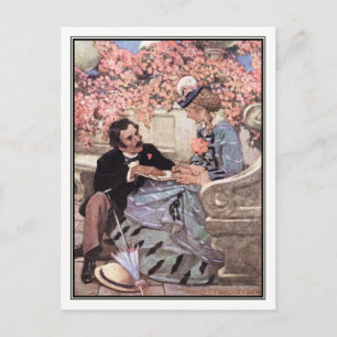 Jessie Willcox Smith - Laurie och Amy Vykort