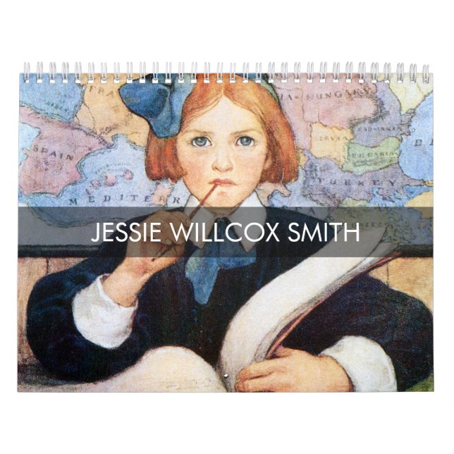 Jessie Willcox Smith Mästerverk Kalender (Omslag)