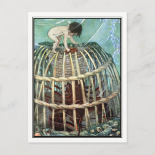 Jessie Willcox Smith - Vatten-Spädbarn Vykort