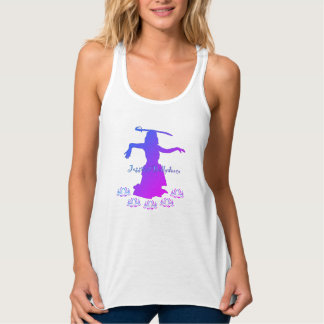 Jessikah Magdans Lotus Boxy T Shirt Linne Med Racerback