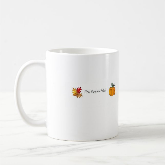 Jesss pumpa lappar muggen kaffemugg (Vänster)