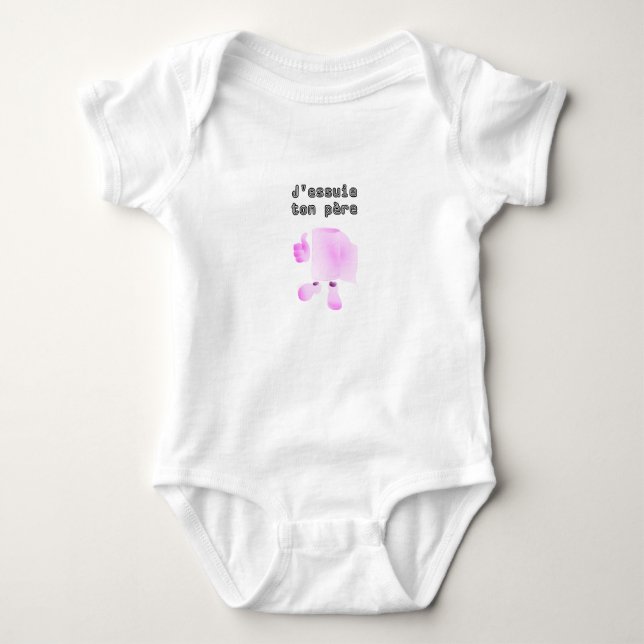 j'essuie ton père t-shirt (Framsida)