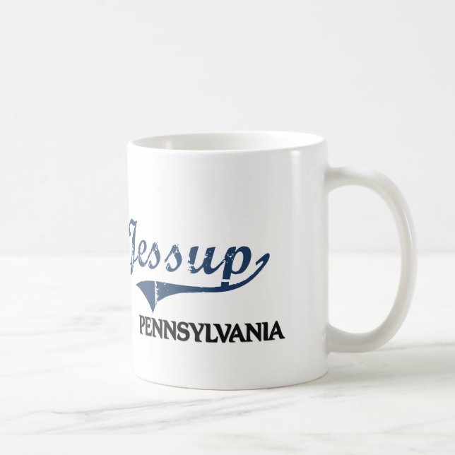 Jessup Pennsylvania stadsklassiker Kaffemugg (Höger)