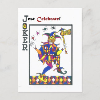 Jest Celebrate-vykort Vykort