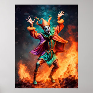 Jester - 18 x 24 Poster