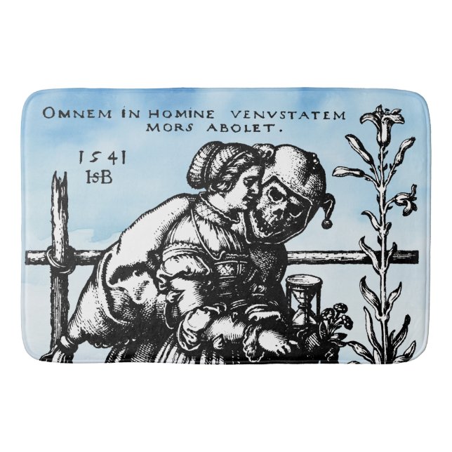 Jester Döden och Maiden Badrumsmatta (Framsidan)