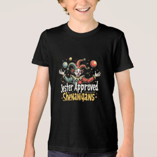 Jester godkände Shenanigans Circus Clown T Shirt
