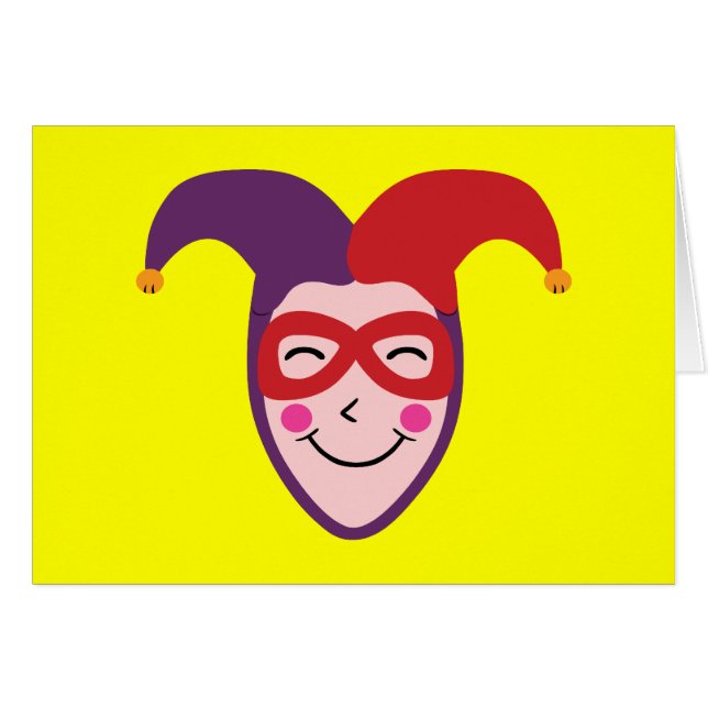 Jester Hälsningskort (Framsidan Horizontal)