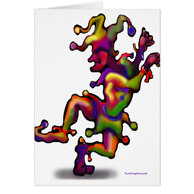 Jester Hälsningskort (Framsidan)