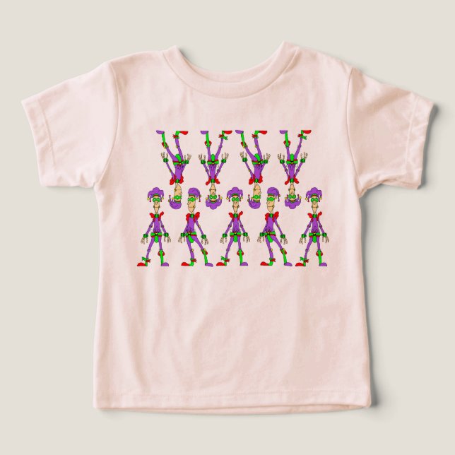 Jester klockor 1 t shirt (Design Framsida)