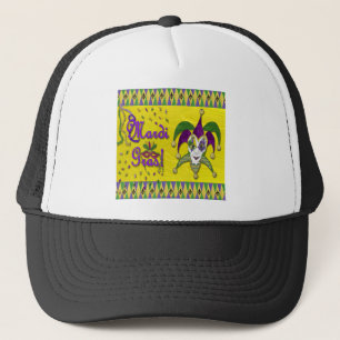 Jester Mask Mardi Gras Harlequin Keps