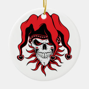 Jester of Kärlek Julgransprydnad Keramik