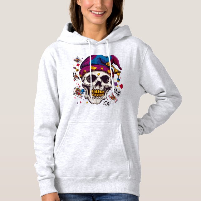 Jester Skalle Busar T Shirt (Framsida)