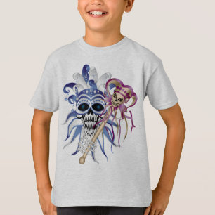 Jester Skull Tee Shirt